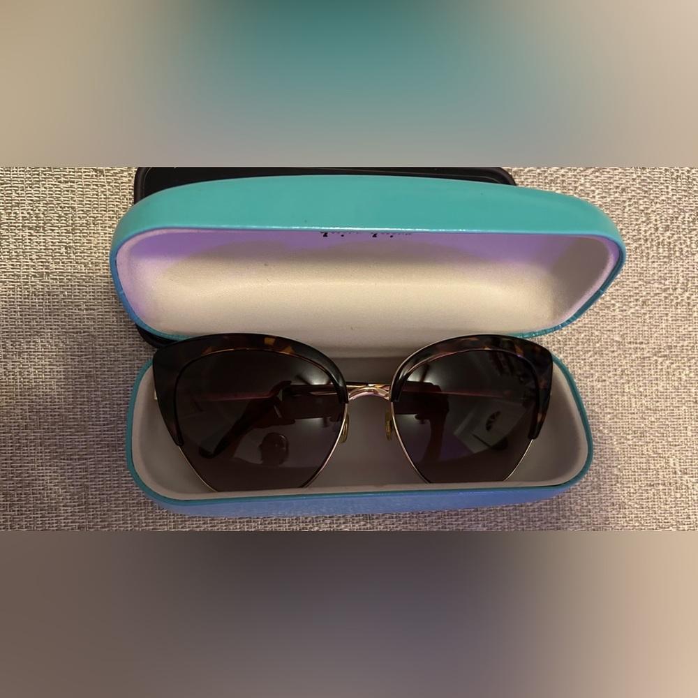 Kate Spade Gold and Brown Sunglasses
